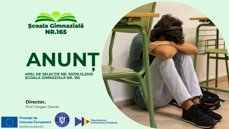 Anunț 9 decembrie 2025